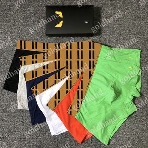 Men Short Boxer Shorts Sports Sports Sexy Moda Moda Man Letter Roufera 3 PCs/lote