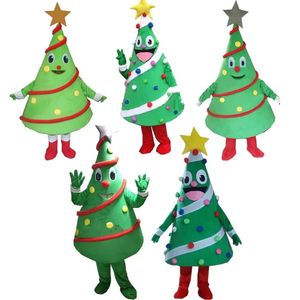 2024 Halloween Cartoon Weihnachtsbaum Maskottchen Kostüme Weihnachtsfeier Feier Anime Requisiten Elch Schneemann Maskottchen Kostüm