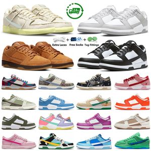 Designer Uomo Donna Scarpe casual con plateau Panda Bianco Nero Grigio Nebbia Mummia Halloween Syracuse Grano Mocha Cactus Jack Uomo Donna Scarpe da ginnastica piatte Sneakers sportive GAI