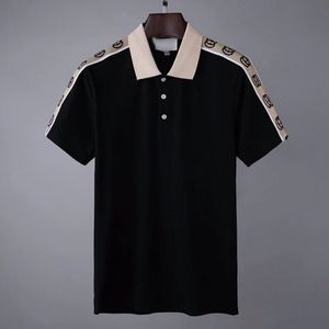 Designer Polo Shirts Men Luxury Polos Mens Casual Mens Snake Ape Stampa Remoding Fashion High Street Man Tee Asian Times 2023