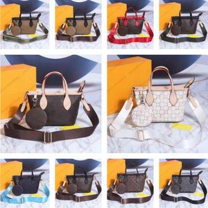 Tasarımcı Tote Çanta Asla Dolgulu BB Çanta Kadınlar 2-PC Omuz Crossbody Çantalar Lüks Debriyaj Cüzdan Hobo Çanta Çantası Bayanlar Deri Mektup Messenger Dhgate Sacoche