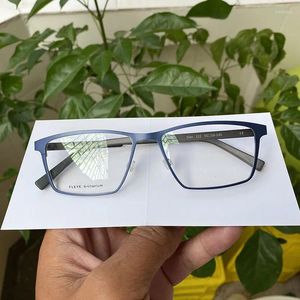 Óculos de sol quadros design de luxo beta titânio óculos homens retângulo miopia/progressivo