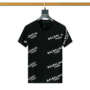 Мужская футболка Поло круглой футболки, вышитая вышивка и полярное летнее платье с напечатанной модой с уличной хлопковой футболкой, поло и футболкой.ba ~ 1