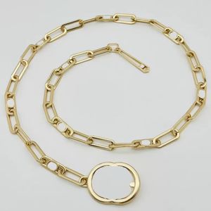 Women Designer Belt Fashion Chains Belts Intersecting Letter G Waistband for men Gold Chain Luxury Waist Metal Girdle Accessories Weote