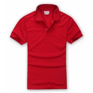 Summer Crocodile Hafdery Polo Shirt Men krótkie koszule