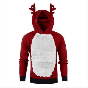 Designer Hoodie Luxus Hoodie Männer Pullover hässlicher Weihnachtspullover für Geschenk Santa Elf Lustige Pullover Damen Herren Trikots Lose Tops Herbst Winter Kleidung