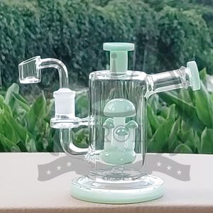 Bong Quarz Banger Shisha Glasbongs Dab Rigs Bohrinsel Becherglas Bubbler Wasserpfeifen