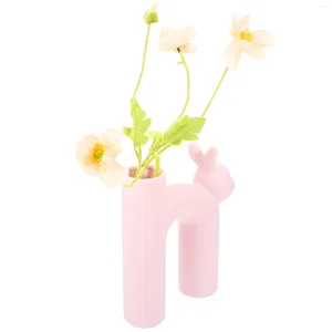 Vases Bedroom Minimalist Adornment Creative Flowerpot Ceramic Vase Craft