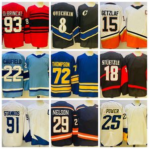 93 Debrincat 22 Caufield 91 Stamkos 8 Ovechkin 72 Thompson 29 Nelson 15 Getzlaf 18 Stuetzie 25 Power 73 McAvoy 14 Suzuki 19 Yzerman Hockey Jersey for men for men