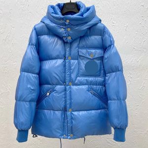 Lamentin Designer Puffer Jacket女性刺繍バッジフレンチブランドMホームウィンタージャケット女性メンズダウンジャケットはNFCサイズ0/1/2/3