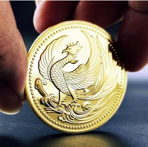 Arts and Crafts Japanese Traditional Culture Phoenix Nirvana commemorative coin