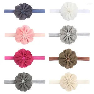 Hair Accessories Crown Flower Bows Cute Adorning Adorable Born Hairband Baby Fashion Elastic Band Comfortable Fashionable
