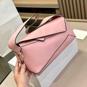 Geometri lüksler tasarımcıları omuz çantaları moda yastık çantası çapraz kavrama deri el çantaları messenger kadınlar çanta çanta cüzdanı geometrik kız stok