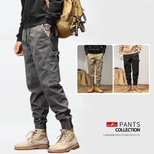 Men's Pants BAPAI Men's Work Outdoor Wear-resistant Mountaineering Trousers Clothes Street Fashion American Khaki Cargo