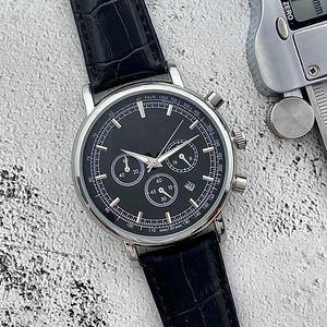 Relógios de pulso para homens 2023 Mens relógios Todos os mostradores funcionam quartzo assistir a marca de luxo de alta qualidade, relógio cronógrafo moda vac strap Montre de luxe tipo dois