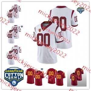 Juju Smith-Schuster USC Trojans Jersey de futebol O.J Simpson costume 5 Reggie Bush 33 Marcus Allen Leonard Williams Troy Polamalu 55 Junior Seau USC Jerseys