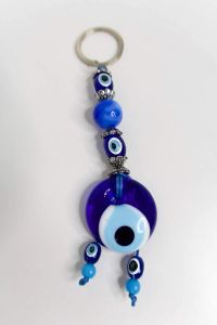 Chaveiros Lanyards L Handmade Turco Evil Eye Keychain Drop Delivery Amt4T