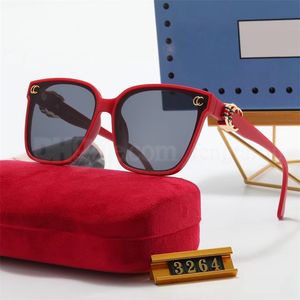 Högkvalitativa designers solglasögon Foto Frame Square Män Kvinnor Polariserade Polaroid Lens Sun Glasses Lady Pilot Driving Outdoor Sports Travel Beach med