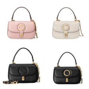 Designer Vintage Chain Classic Crossbody Bag Womens Stylish Temperament Shoulder Bag Portable Handbag