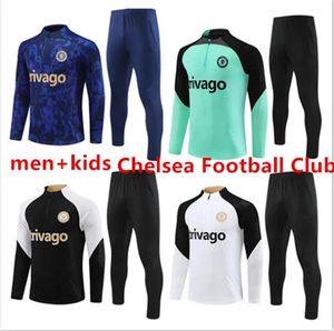 23 24 CFC Fußball Kinder Erwachsene Trainingsanzug STERLING ZIYECH PULISIC MOUNT KANTE HAVERTZ WERNER CHILWELL Fußballjacke 2023 2024 Trainingsanzug Jogging Survêtement