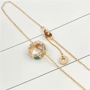 Great quality Women Designer pendants necklaces lady rose gold jewelry aaa for party gift no66