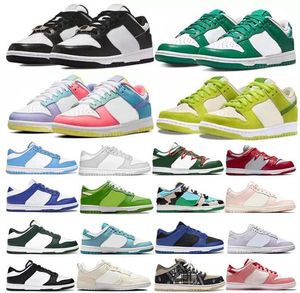 Designer Panda Running Shoes Sapatos Casuais Sapatilhas Treinadores Homens Mulheres Baixo Triplo Rosa Cinza Nevoeiro Syracuse Jarritos Sanddrift Médio Olive Georgetown Ativo Tamanho 36-45