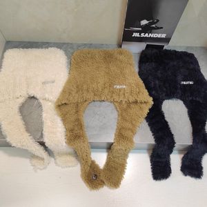 M IU Simpatico cappello per orecchie da gatto imitazione visone Cappello per orecchie da donna caldo invernale Cappello da orso Cappello in peluche Lei Feng