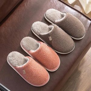 Slippers Cotton Men Shoes Home Warm Warm Fluff Fluff Women Model Deodorization Doodorization