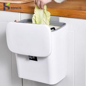 Pattumiere sospese con coperchio a parete utilizzate per ante di armadi cucine bagni s riciclaggio s 230406