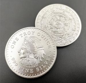 Artes e artesanato México Coin American Silver Coin Medal Comemorativa Venda Quick Sale Coin