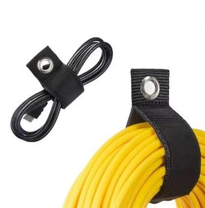 Nylon Heavy Duty Extension Cord Holder Organizer Hook Loop Storage Cable Strap Garage Hose Rope Wrap Hanger Hook hook