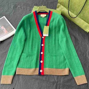 Erkek Sweaters Tasarımcı Yün V yaka örgü hırka lüks yün iplik basit moda çok yönlü örgü j8r9