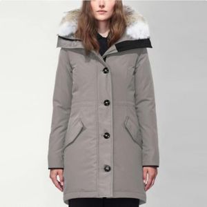 10A Cappotto di alta qualità Piumino da donna Giubbotto da donna Cappotto da donna Designer Pelliccia di lusso Brangdy Migliore versione 90% piumino d'anatra Cappotto lungo impermeabile antivento