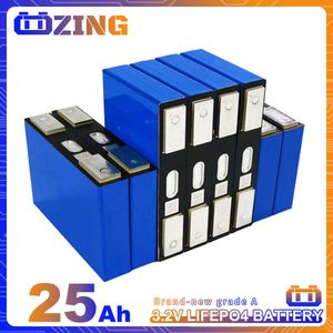 Batteria 3.2V 25Ah Lifepo4 Grado A Celle al litio ferro fosfato Batteria ricaricabile fai-da-te per carrelli elevatori da golf per barche EV RV Carrello elevatore