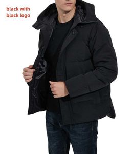 Piumino di design per sport invernali all'aperto per il tempo libero Piumino bianco anatra Giacca a vento da uomo Parka Colletto Cappello Tenere al caldo Vera pelle di lupo Cappotto classico da avventura Eba4