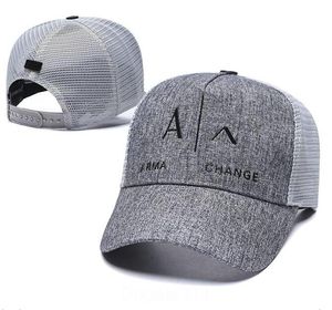 Cappello di design di lusso Lettera di marca Berretti da baseball Italia AX Casquette per uomo Cappelli da donna Street Fitted Street Fashion Beach Sun Sport Berretto da baseball 16 colori regolabile a9