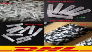 Более дешевый высококачественный клей ресниц 2 мл пластиковый плоский трубка прозрачный клей для ресниц мини -клей для ресниц6287612