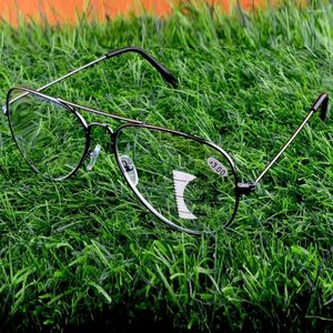 Sunglasses Alloy Oversized Delicate Hinge Pilot Grey Frame Cool Men Progressive Multifocal Limited Reading Glasses 0.75 To 4