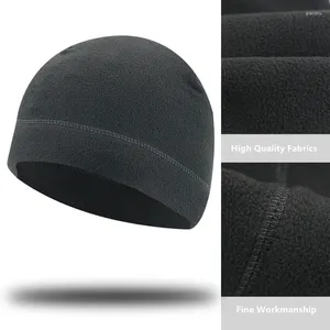 Berets 2023 Winter Riding Caps Men and Women All-Gufress Warm-Provaring Warm Warming Dark Warming Dark