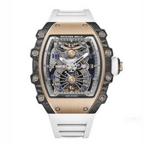 Richarmill Tourbillon zegarki Automatyczne mechaniczne zegarek na rękę męską Watch Wheel Wheel Pusty Seria Zegarek RM2101 Włókno z włókna węglowego Automatyczne mechaniczne M Wn-Lrmf