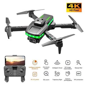 S160 Mini Drone 4K Profesional HD Camera Evitamento degli ostacoli Fotografia aerea Brushless pieghevole Quadcopter Dron Toys