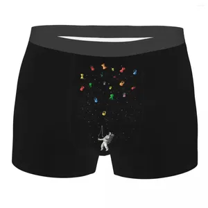 Underbyxor Space Fantasy Print Män underkläder Boxer Shorts trosor Nyhet Mid midja för manlig plus storlek