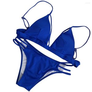 Women's Swimwear Monokini Hawaii Bandage Sports Sexy Women Bikini Set Push-Up Padded Bra Swimsuit Beachwear Pool Swiming