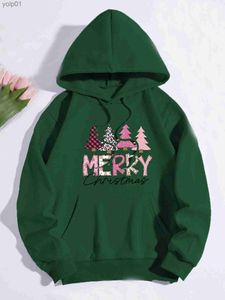 Herren Hoodies Sweatshirts Weihnachtsbaum Print Sweatershirts Mode Karneval Party Fe Kleidung Lässiges Sweatshirt Lustiges Muster Party Damen HoodiesL231107