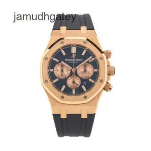 Ap Swiss Relógios de pulso de luxo Royal Ap Oak Series 18k Rose Gold Relógio mecânico automático masculino K18276 J9RZ