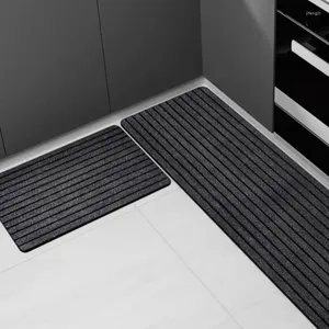 Carpets Doormat For Entrance Door Outdoor 2Piece Kitchen Rugs Foot Mat Pad Anti-Slip Oil-proof Doorway Hallway Runner Rug Bath