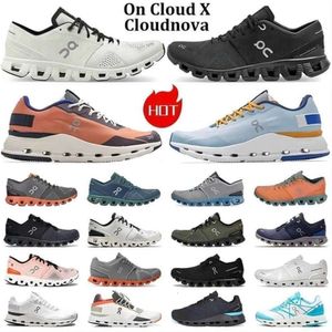 sapato na nuvem On Running Cloud X 1 5 Sapatos Cloudnova Form Terracotta Forest Z5 Branco Ciano Laranja Mar Verde Leve Absorção de choque Respiração confortável