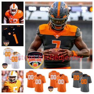 Tayven Jackson Jauan Jennings Tennessee Volunteers Football Jersey Ramel Keyton Jaylen McCollough Key Lawrence J.J. Peterson Martavius French Quavaris Crouch