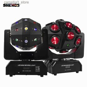 Hareketli Kafa Işıkları Işın Lazeri 18x12W RGBW LED Adımsız Dönme Açısı Hareketli Kafa Işığı DJ Disco Bar Balo Salonu Partisi Aşama Efekt Q231107