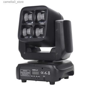 Moving Head Lights Sunart 4 * 40W Focusing LED Bee Beam Eyes Moving Head Stage Effect Освещение для DJ Disco Party Events Свадебная лампа Светильник DMX Q231107